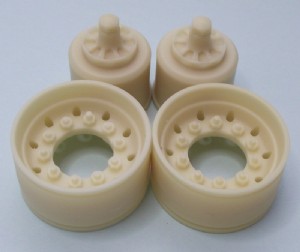 KFS 1/24 拖車用 輪組 385超級寬胎用 輪圈 